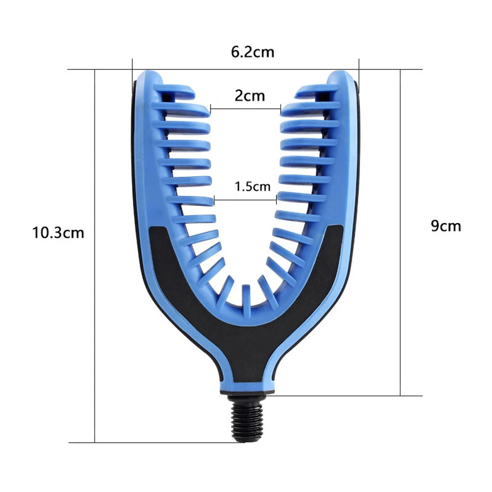 Carp Rod Rest Head M3/8 Thread &ndash; Compact Lightweight Design