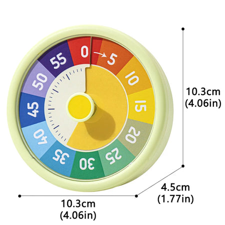 Classroom Visual Timer for Kids | Educational Countdown Tool | Silent 60-Minute Desk Timer BZS00644 C