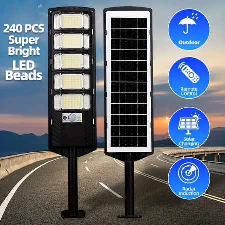 100000LM Solar Light &ndash; Dusk To Dawn Outdoor Street Lamp