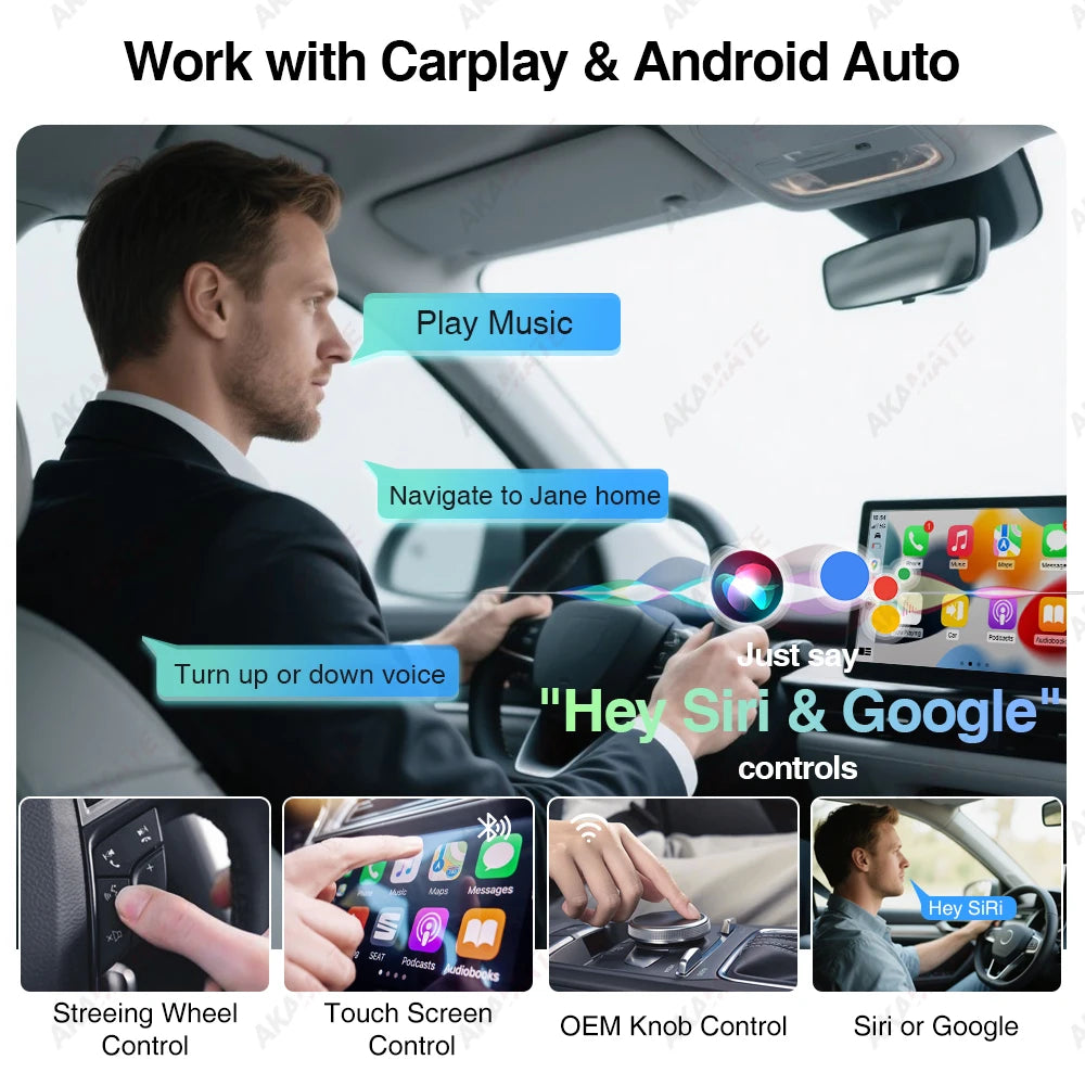 2 In 1 Wireless CarPlay Dongle &ndash; Plug And Play Wireless