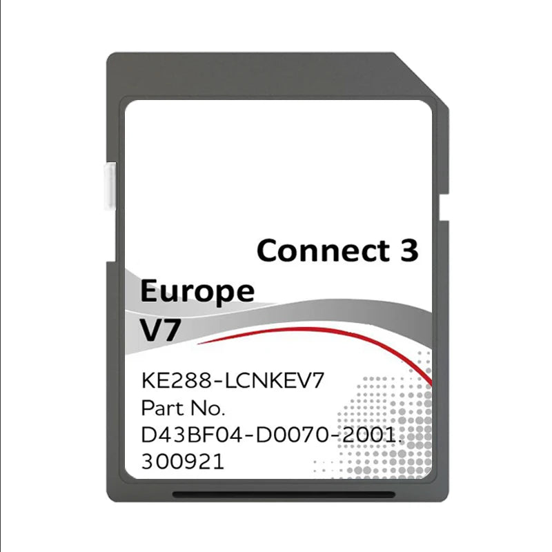 Europe Germany Nissan C3V7 Navigation SD Card 16GB &ndash; Update CHINA / for NISSAN C3V7