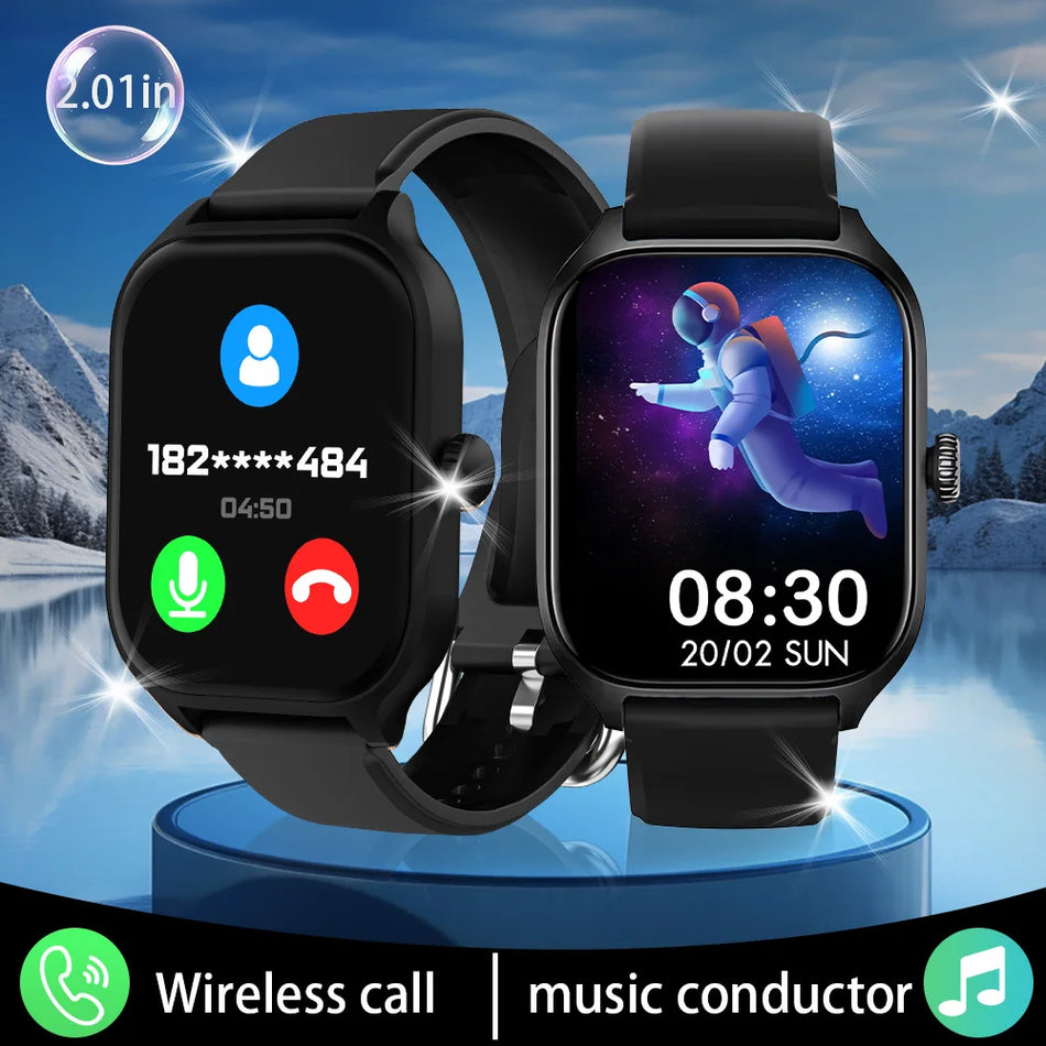 LAXASFIT Bluetooth Умные Часы Talk HR Монитор Сна Для Всех