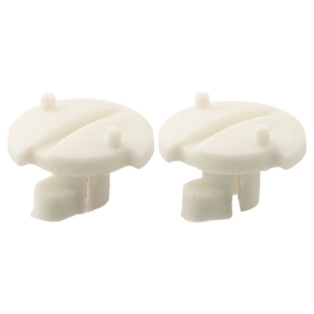 2pcs Set Camper RV Fridge Vent Winter Closing Clips - Beige Accessories for Dometic Caravan Motorhome