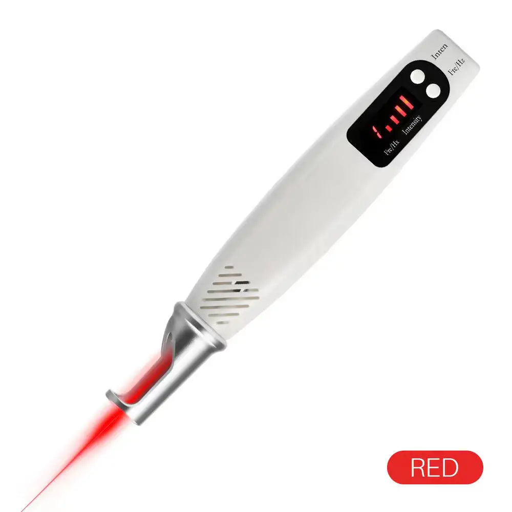 Picosecond Laser Pen Tattoo Removal Machine &ndash; Blue Red Mode red UK with box