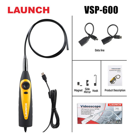 Launch VSP-600 VSP600 Inspection Camera &ndash; 7mm USB Viewing UNITED KINGDOM