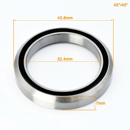 45 Degree Headset Bearing 39-52mm ACB519H8 &ndash; Double Sealed MH-P15 (43.8mm) / CHINA