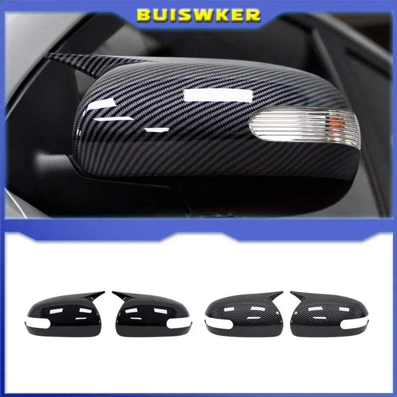 Kia Forte Cerato Ceed Galinio vaizdo veidrodėlio dangtelis Anglies pluošto išvaizda ABS