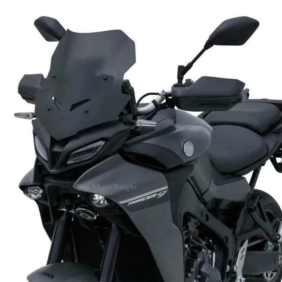 Yamaha Tracer 9 GT vindskærmsafleder lavet af PC-plast, beskyttende vindskærm til 2021 2022