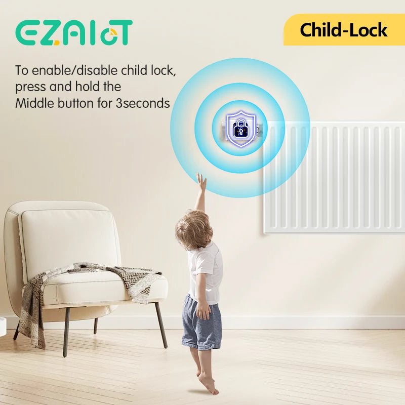 Tuya Smart WiFi Thermostatic Radiator Valve &ndash; Alexa Ready