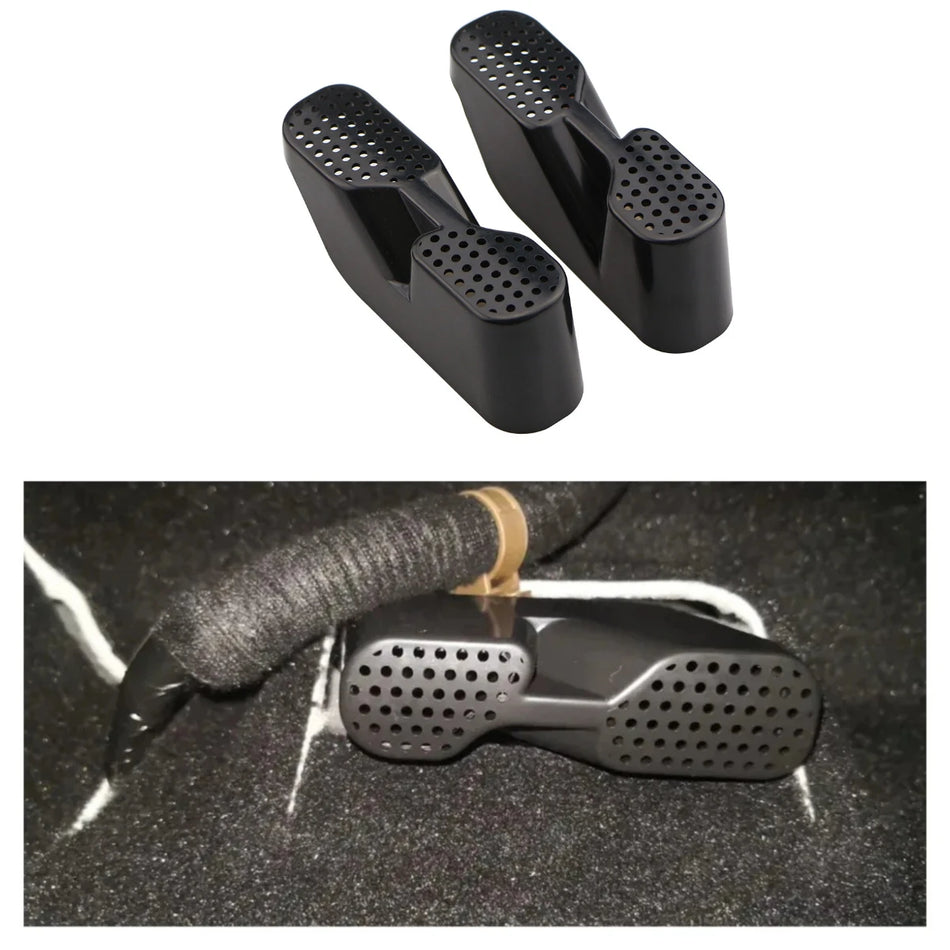 Vent Cover Set For Mazda 3 CX-5 Seat Under AC Duct ABS Interior Trim 2014-2018 Direct Fit