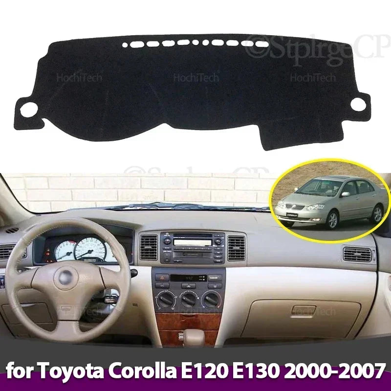 Liukumaton kojelaudan matto Toyota Corolla E120 E130 2000-2007