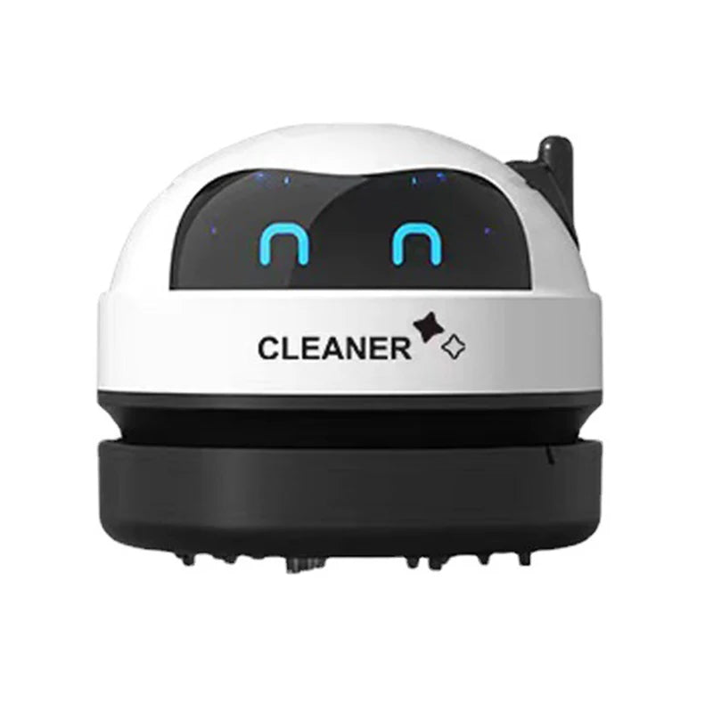 Mini Vacuum Cleaner Smart Robot - Portable Dust Extractor Black