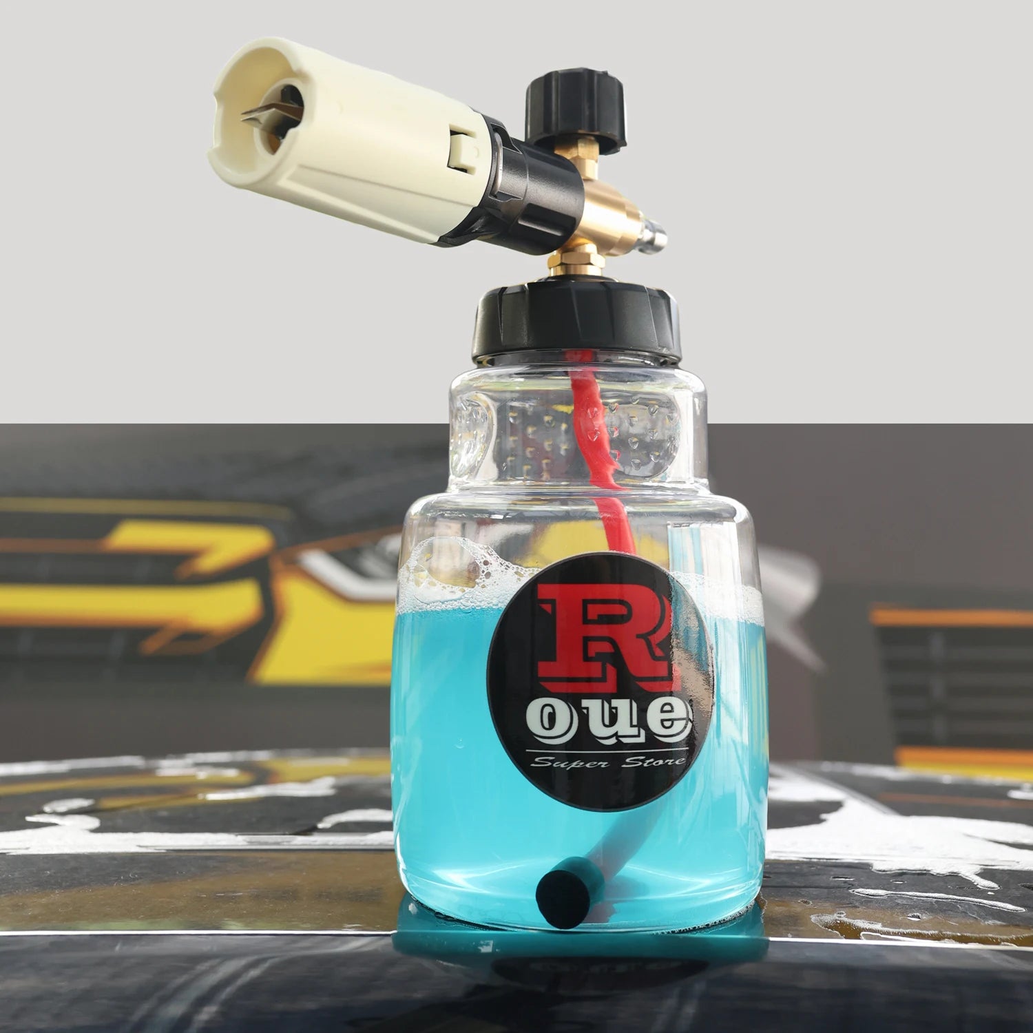 High-Pressure Foam Cannon Soap Generator for Karcher, Nilfisk, Parkside &amp; More