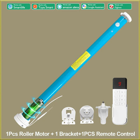 LifeLibero Zigbee Battery-Powered Smart Roller Blinds Motor 1 Motor 1 Bracket 1R