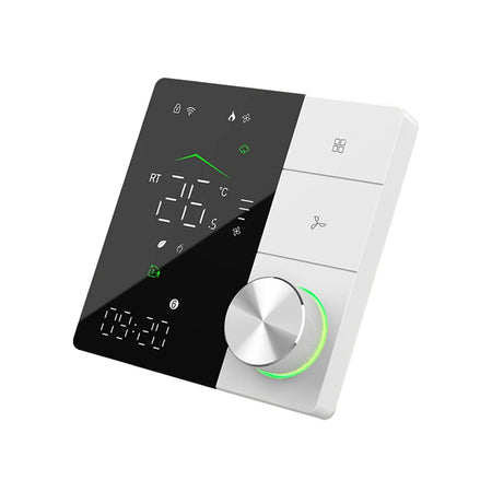 JUANJUAN BAC-18 &ndash; WiFi Temperature Control for Home Comfort Black and White / 4P-With WiFi
