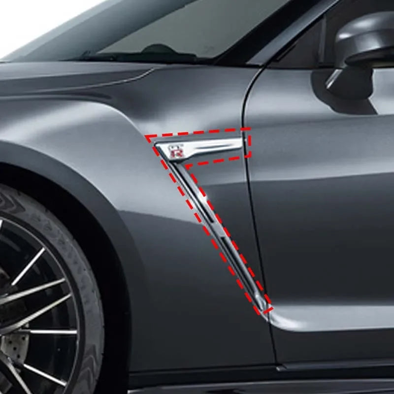 Aito hiilikuitu Nissan GTR R35 Ilmanpoisto Sivupelti 4kpl