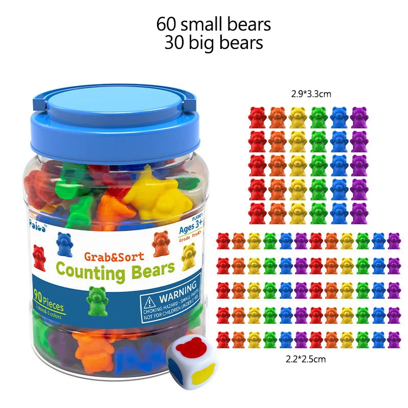 BOS30081 Light Table Sorting Blocks &ndash; Sensory Learning Fun TTF01063H