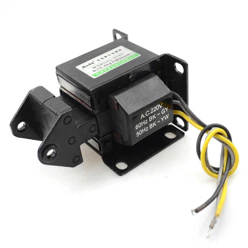 SA-3702 Solenoid Electromagnet - 5kg Pull Force 20mm Stroke 380v
