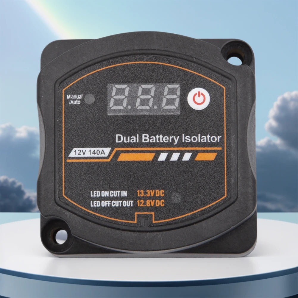 Dual Battery Isolator 12V 140A &ndash; Seamless Power Management