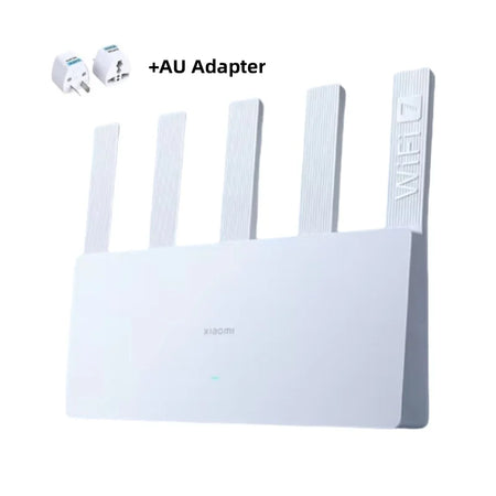 Xiaomi Router Be5000 &ndash; WiFi 7 Mesh for Whole Home Coverage Be5000add AU adapter / US Plug