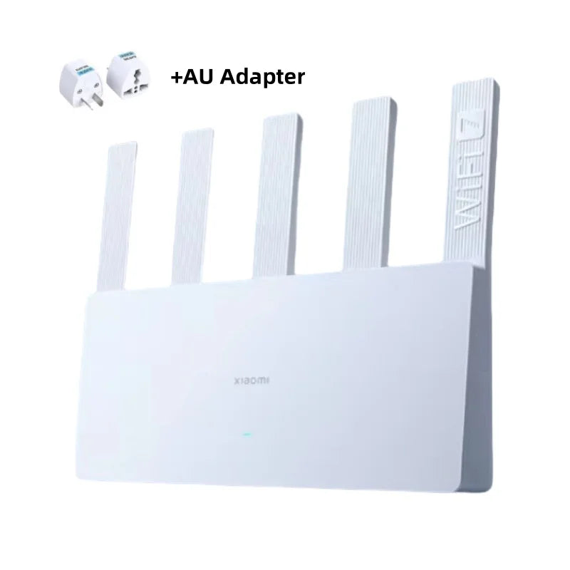 Xiaomi Router Be5000 &ndash; WiFi 7 5011Mbps 2.5G Port Mesh Be5000add AU adapter / US Plug