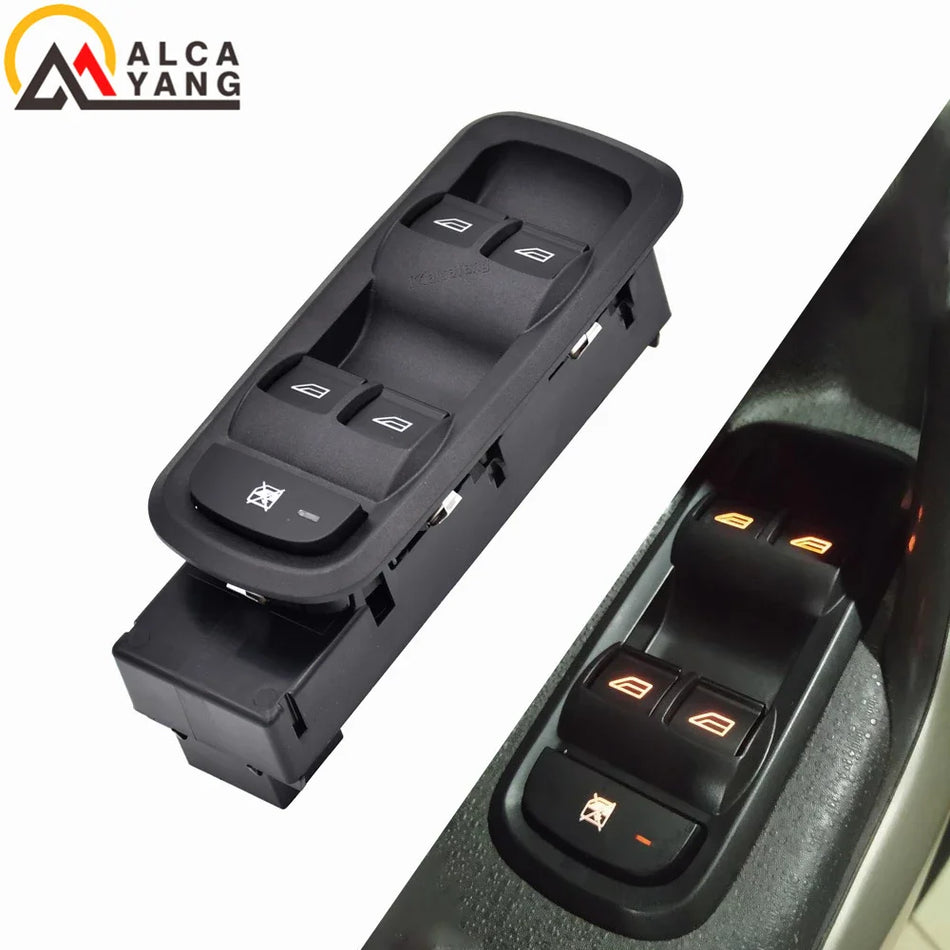 Interrupteur maître de fenêtre électrique pour Ford Fiesta 2008-2013 8A6T14A132CC ABS