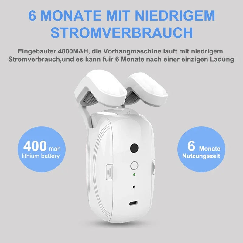 Smart Electric Curtain Motor with Voice Control