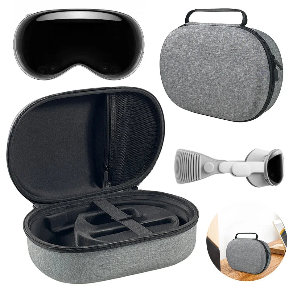 Iskunkestävä EVA-kova kuori Apple Vision Pro VR:lle