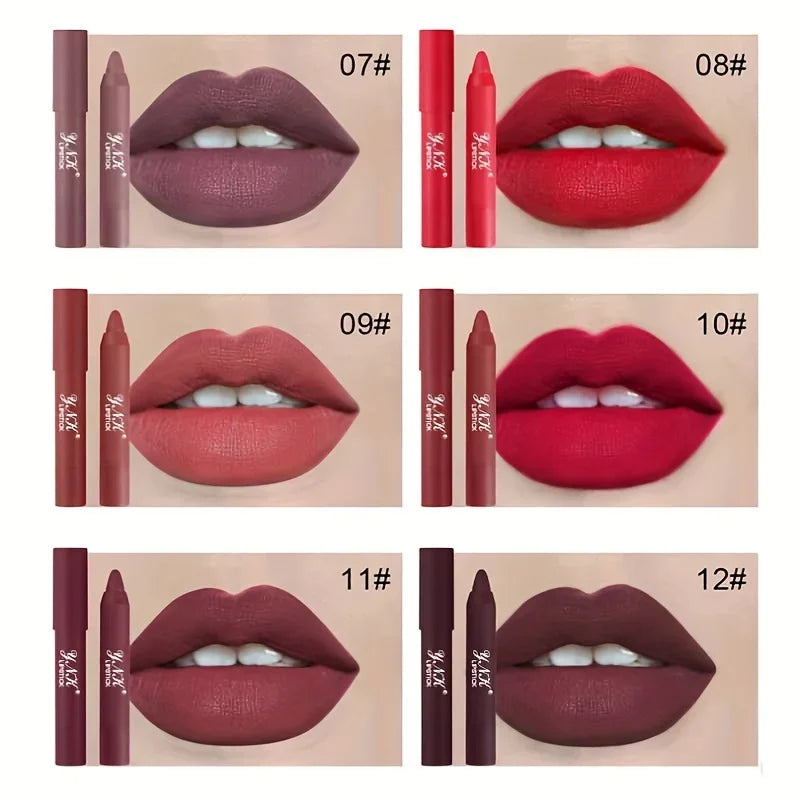 Nude Series Velvet Matte Waterproof Lipstick Pencil