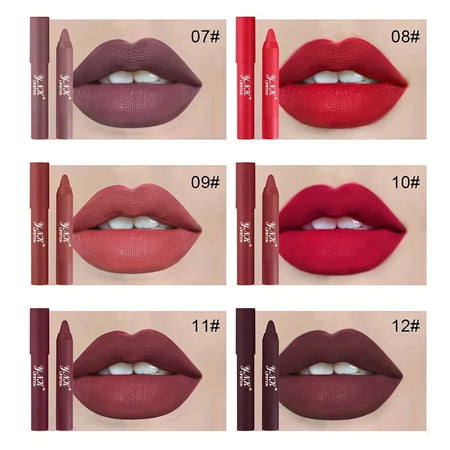 Nude Series Velvet Matte Waterproof Lipstick Pencil