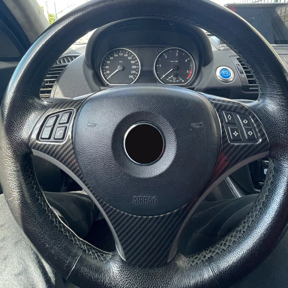 Vairo apdailos dangtelis chromuota rėmo lipdukas BMW E90 3 serija 2005-2012 vidaus atnaujinimas