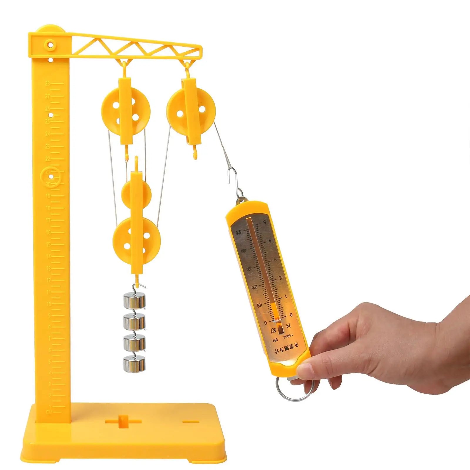 Pulley Physics Experiment Block Set &ndash; Engaging Educational Tool for Students