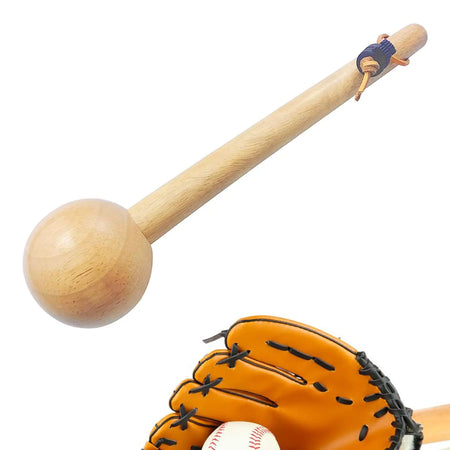 Rubber Wooden Baseball Hammer 36cm Mitt &ndash; Glove Mallet