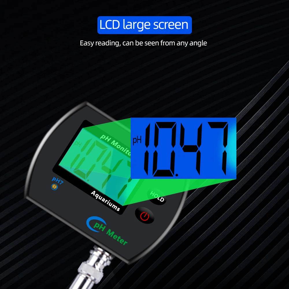 Digital Ph Meter Aquarium Monitor &ndash; Accurate Water Tester