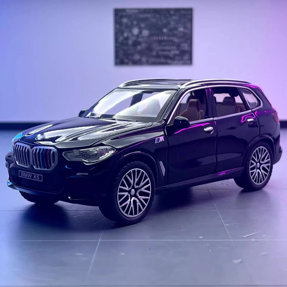 1:32 Alloy Pull Back Diecast Car With Sound For BMW X5