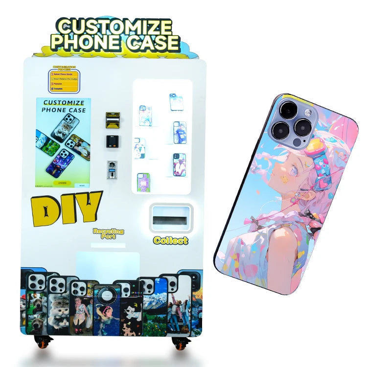 Custom Phone Case Printing Vending Machine &ndash; UV Printing Universal