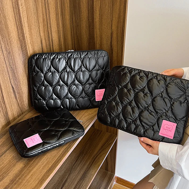 Macaron Color Laptop Sleeve black / 13-14 inch