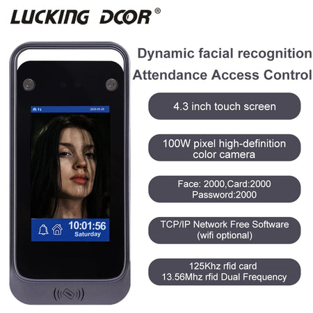 S500CD &ndash; Dynamic Facial Recognition Time Attendance System
