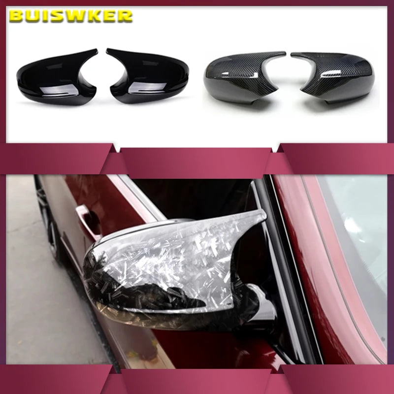 BMW Carbon Fiber M Look Tagumine Peegli Kate 1. ja 3. seeria jaoks