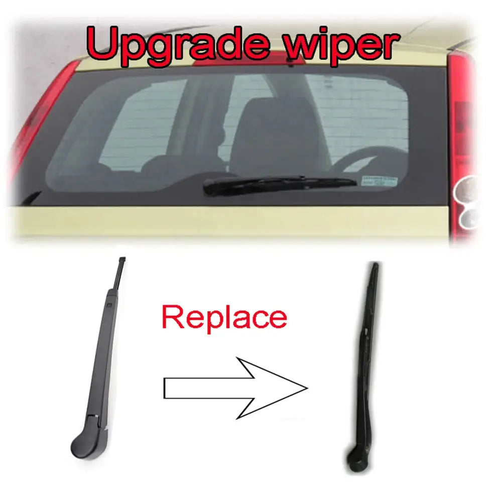 Misima Upgarde Rear Windshield Wiper Blade Arm For Ford Fiesta MK 5 2002 - 2008 Hatchback Rear Window 2003 2004 2005 2006 2007 by InterCyprus Trading Ltd