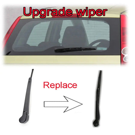 Misima Upgarde Rear Windshield Wiper Blade Arm For Ford Fiesta MK 5 2002 - 2008 Hatchback Rear Window 2003 2004 2005 2006 2007 by InterCyprus Trading Ltd
