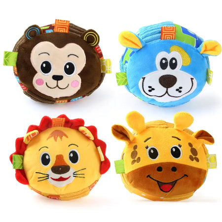Plush Dog Voice Toys Balls &ndash; Fun and Interactive Chewing Experience