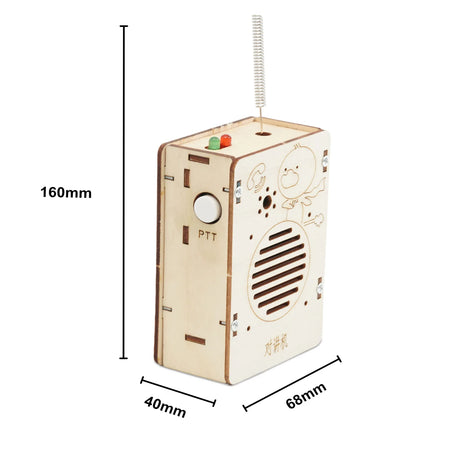DIY Wireless Walkie-Talkie Model &ndash; Engaging Science Experiment Kit for Kids