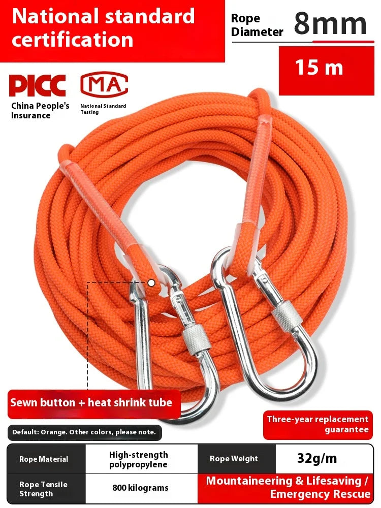 High Strength Nylon Dynamic Climbing Rope &ndash; Dynamic Strength