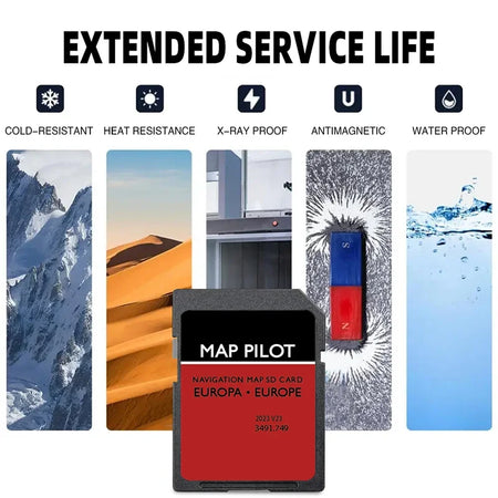 GPS Europe Map Upgrade for Becker MAP PILOT &ndash; 2023 Maps