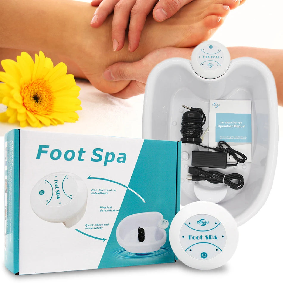 Detox Ion Electric Mini Foot Spa - Whirlpool Massage Therapy