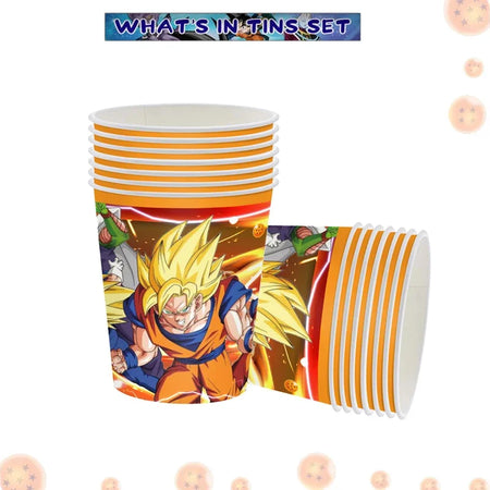 Party Supplies - Goku Theme Birthday Decorations &amp; Gifts