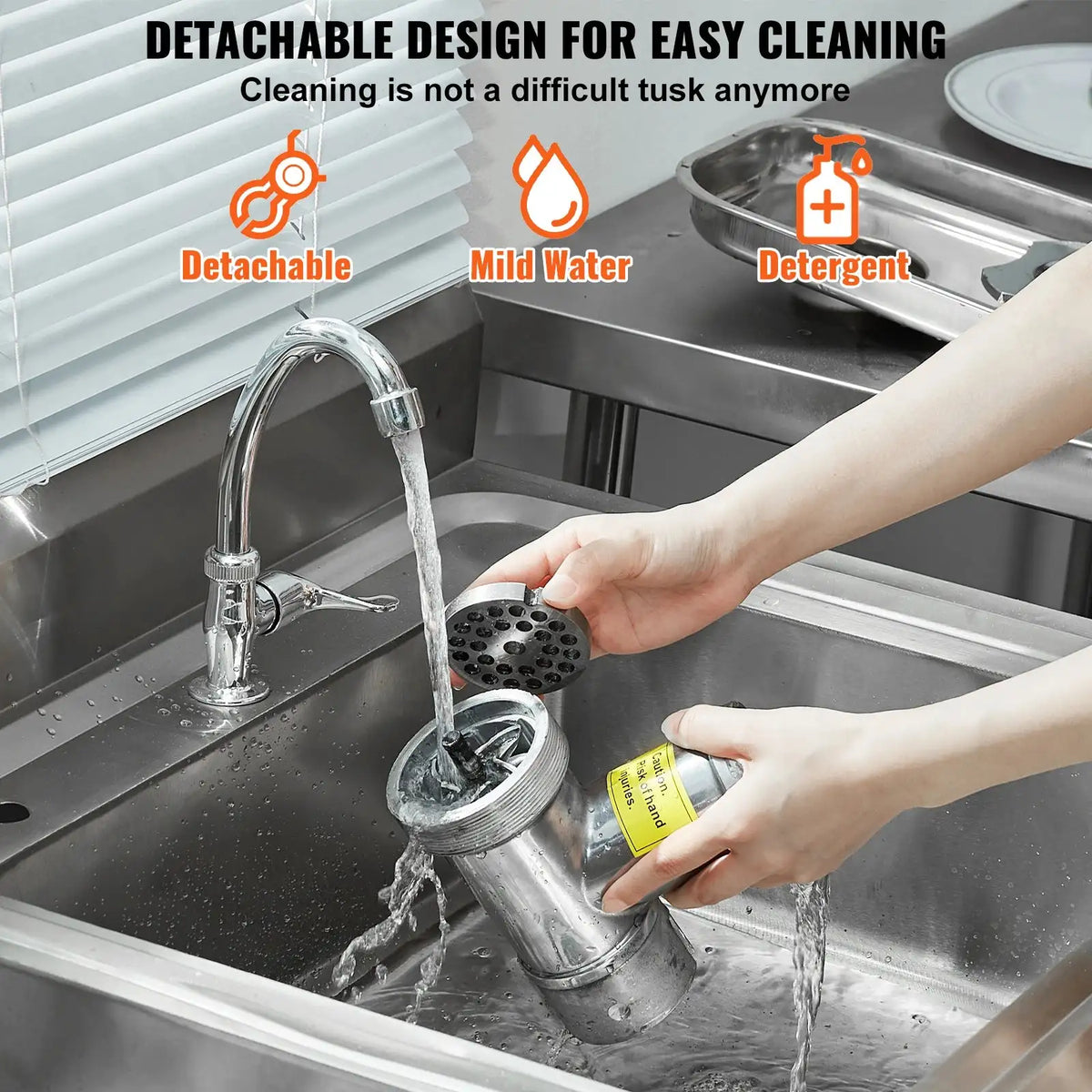 Electric Meat Grinder Stainless Steel Commercial