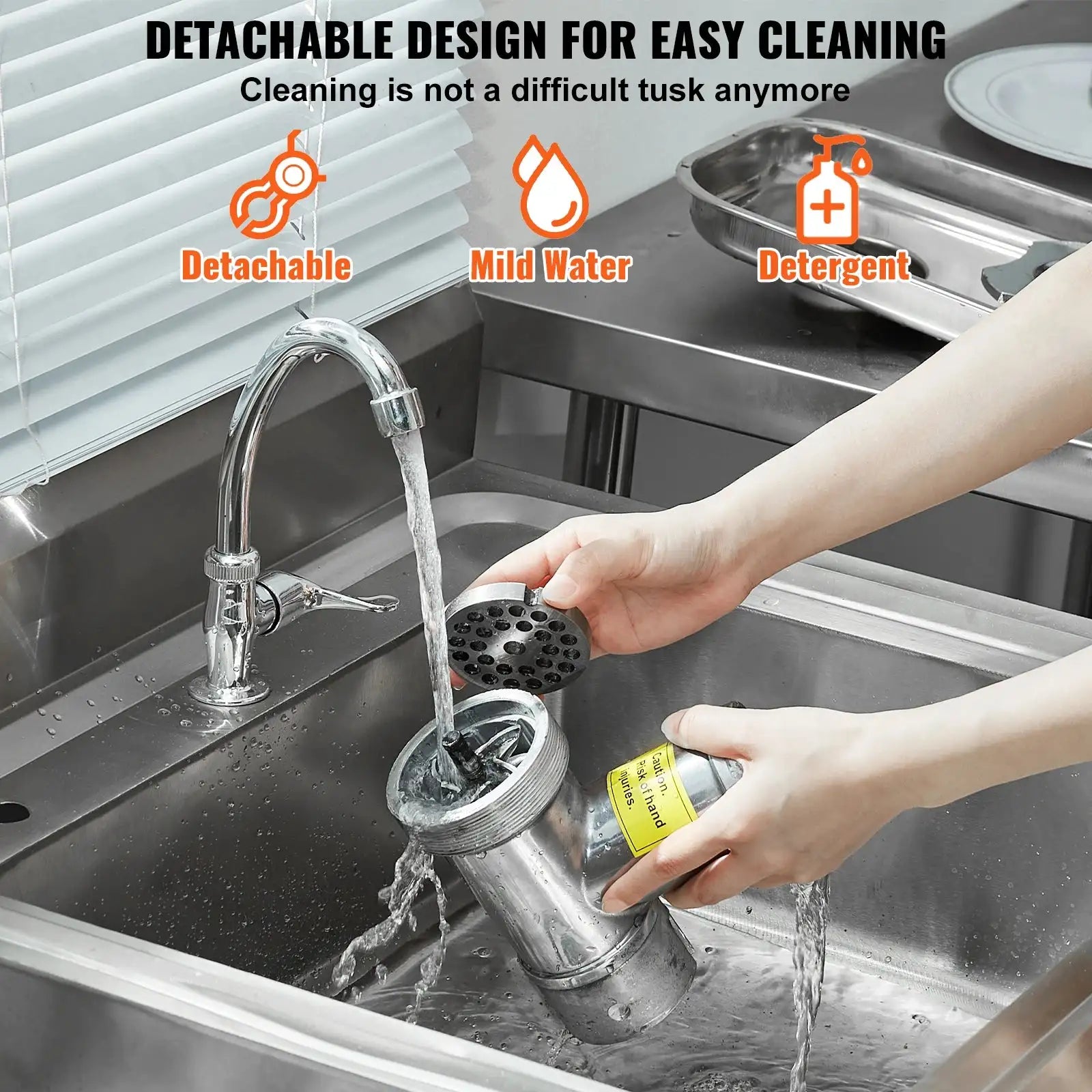 Electric Meat Grinder Stainless Steel Commercial