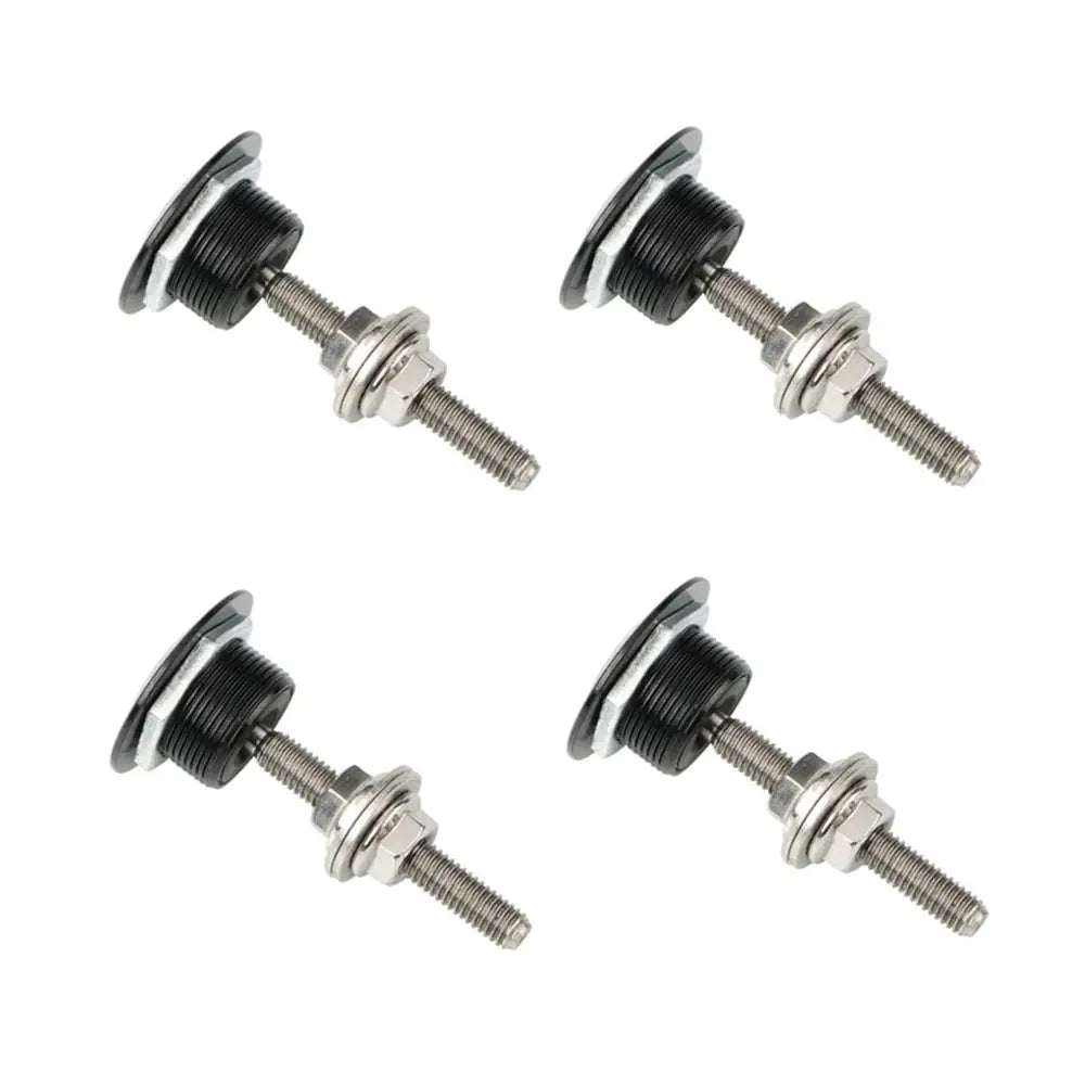 32mm 1Pc/4Pcs Push Button Hood Pins Lock Clip Kit Universal Engine Bonnet Lock Engine Car Quick Latch by InterCyprus Trading Ltd
